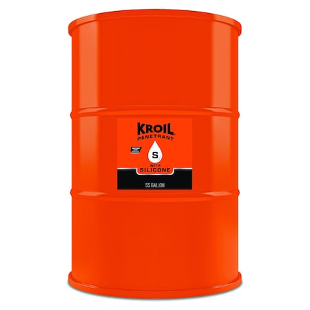 Kroil 55 Gallon Penetrant w/ Silicone (known as SiliKroil), Multipurpose, Rust Loosening, Penetrant SK551